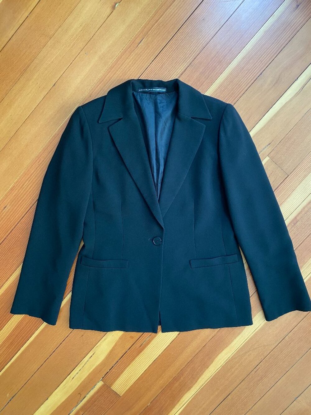 Vintage 90s Ellen Tracy Black Blazer - Size 6 / Small